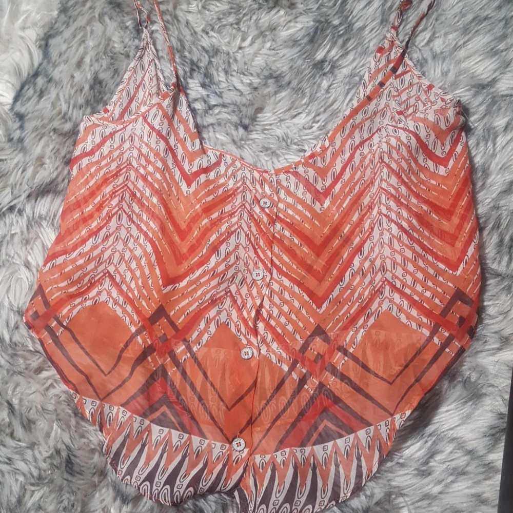 Olive Olivia Silk top - Size L